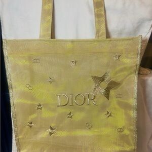Dior Shimmering Gold Tote GWP